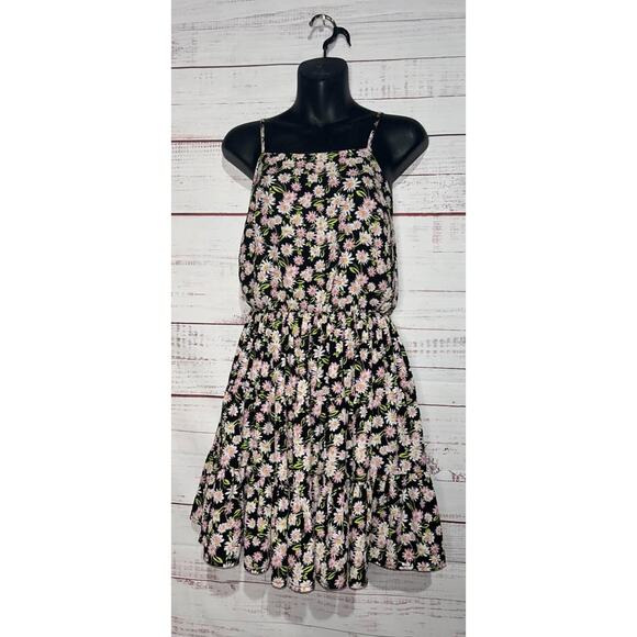 Emerald Sundae Floral Mini Dress small - Picture 1 of 4